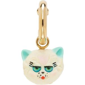 25 FW 발렌 남성 르 샤 드 라 메종 클립 싱글 이어링 252807M144003