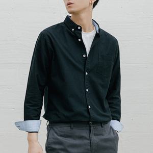 [모로엠] 소매 롤업 남성 코튼 셔츠 DMG-SHA-Q4172619