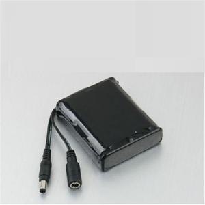 18650 18650 충전지 팩 Y자형 DC12V 3A 3.7V 3000mA 3ea