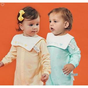 [디즈니베이비]부클미키우주복(턱받이)(MINT,YELLOW)_79S517505