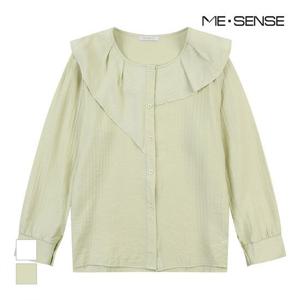 [미센스]MARIO프릴디자인 블라우스_MB34BLS313Z