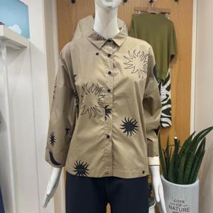 클리지 DP01 베이직 프린팅 포인트 셔츠 CP6WBL35