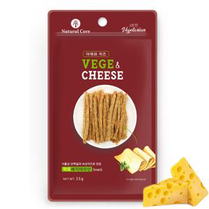 네츄럴코어 베지치즈컷트 23g 무육류 다이어트 간식