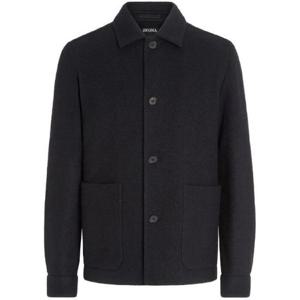 25 FW Zegna 앨프 초어 버튼 업 셔츠 재킷 4500741DHAQ0 TP442575185