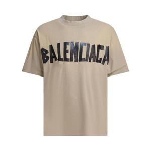 BALENCIAGA 764235TSVK19501 Tape Type  T shirt