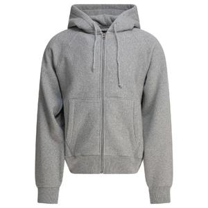 STUSSY 1185710009 GREY HEATHER Zipper Hoodie