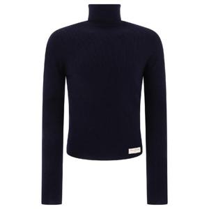 BALMAIN DH1KH017KE936AE Sweater with patch logo