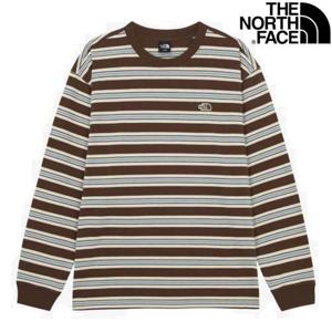 노스페이스 NT7TR56 남성 이지온 스트라이프 긴팔 티셔츠 NT7TR56B