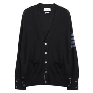 (명품) 톰브라운 4바 브이넥 가디건 MKC002BY1