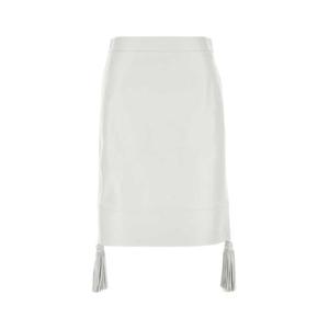 보테가베네타 스커트 823874V5BV0 9071 White