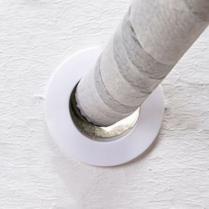 에어컨 배관 커버 5cm 벽 구멍 마개 덮개 DD-12520 배관커버 배관뚜껑 에어컨배관자재 에어컨배관가리개 에어컨매립배관커버 가스배관커버