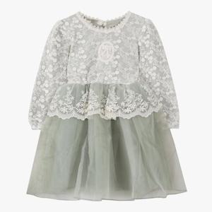 [치크(키즈)]꽃 레이스 원피스 CKOM25W70