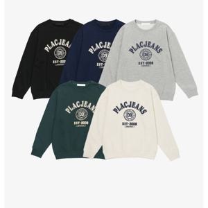 [플랙진] 그래픽 로고 맨투맨 PWTF3WSL50U