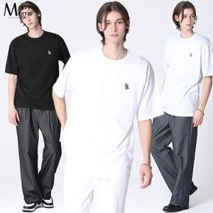 [더블유쇼핑][모리모리스(Morry Morris)] SDL 스몰로고 반팔 티