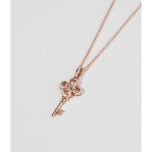 미니골드 14k 럭키 클로버 키 펜던트 MNM14945