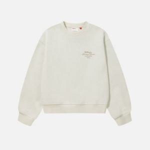 윌슨긴팔티 JQS W244002LHTO5-CRM 여성 크로플 맨투맨