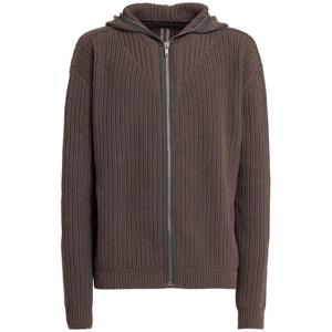 릭오웬스 지퍼 울 후디 82I-ATE030