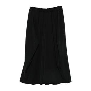 꼼데가르송 블랙 엘라스틱 웨이스트밴드 와이드 팬츠 GPP019 1