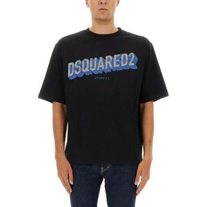 디스퀘어드2 반팔 티셔츠 S74GD1445 D20020900 BLACK