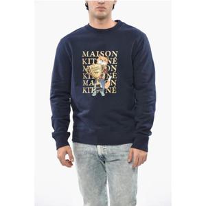메종키츠네 후드 티셔츠 LM00311KM0001M P480 Blue