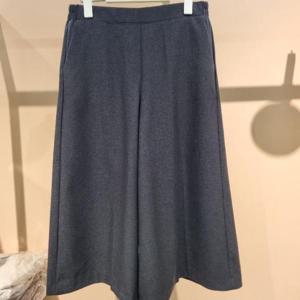 라티움 HC34 국내생산 가을 초겨울 큐롯 7부 와이드 통바지 T2533PT19