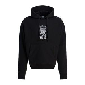 스투시 그래픽 프린트 드로우스트링 풀오버 후드 티셔츠 192512