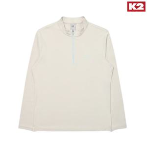 K2 가을 간절기 여성 등산 집업 티셔츠/긴팔/봄/차이나카라/기능성/KWU24292DP
