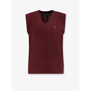 POLO RALPH LAUREN Cable knit wool and cashmere vest 710974166