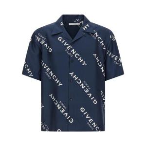 지방시 긴팔 셔츠 BM616J1673410 Blue