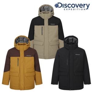 디스커버리 (DMDJ8Q056) 2025 F W 남성 마운틴쿡 베르텍스 구스다운 미드패딩