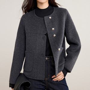 [몽벨리즈]라엘르절개모직자켓 mde2302487