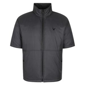 캘러웨이골프패딩 PQC CMJD24W502_DG 남성 겨울 반팔 패딩