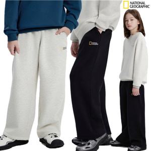 내셔널지오그래픽키즈 루즈핏 니트 트레이닝 팬츠 기모 K254UPT020