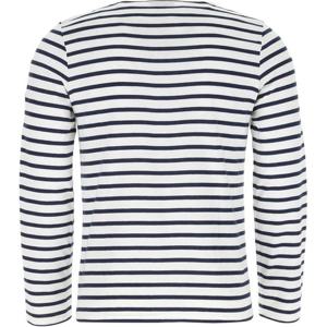 세인트제임스 9858 NEIGE MARINE 밍콰이어 모던 스트라이프 공용 긴팔티