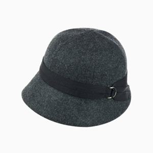 [닥스모자] 솔리드 띠장식 벙거지 DK58WBK003