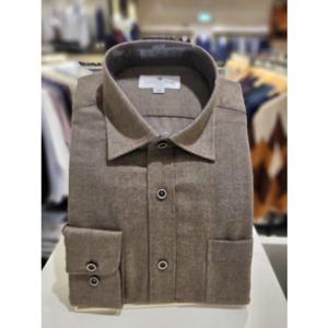 [카운테스마라] 일반핏 솔리드  소프트기모 긴팔남방 (CDCY4C2101I0)