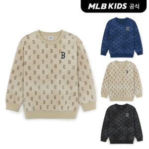 [MLB키즈공식]25FW모노그램 전판 맨투맨  7AMTM0456