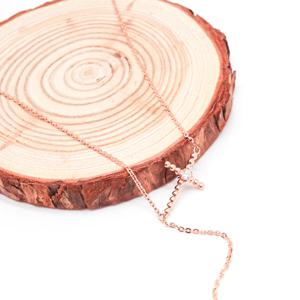 오팔하우스 14k 십자가 롱 목걸이 OPDN2293