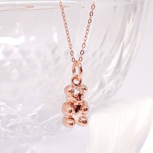 오팔하우스 14k 곰돌이 목걸이 소 OPDLN5398