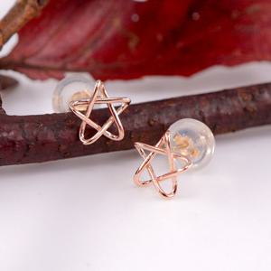 오팔하우스 14k 별 민자 귀걸이 OPPKE6222