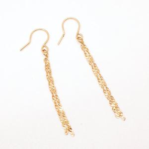 오팔하우스 14k 체인 테슬 귀걸이 OPPE1569