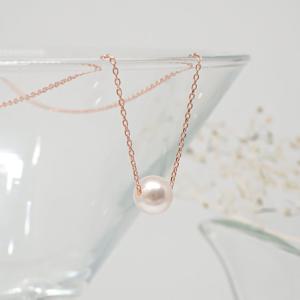 오팔하우스 14k 진주 목걸이 6mm OPHN140