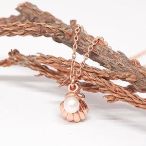 오팔하우스 14k 조개 속 진주 목걸이 OPDLN5030