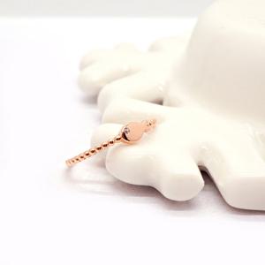 오팔하우스 14k 물고기 큐빅 반지 OPDJR5505