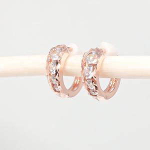 오팔하우스 14k 큐빅 원터치 귀걸이 OPKYE0158
