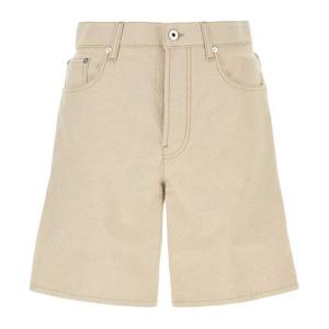 버버리 코튼 스트레이트 커트 니 랭스 버뮤다 쇼츠 8105550R C2