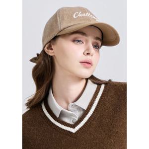 [챌린저]여성 탈부착 리본 포인트 볼캡 베이지_CHE3WCP5781BE_IC