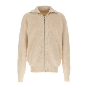 질샌더 하이넥 집업 코튼 가디건 J47HP0001J15365 102