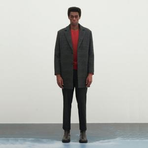 [인디안][광복점]중년 남성 울혼방 글렌체크 코트 MUEEH4WA10105GL