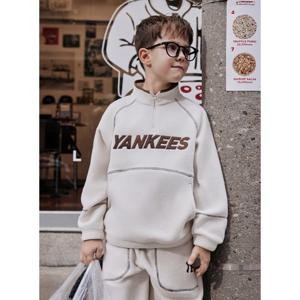 MLB키즈 아웃도어 폴라플리스 맨투맨세트 (7AS2B035650CRS)